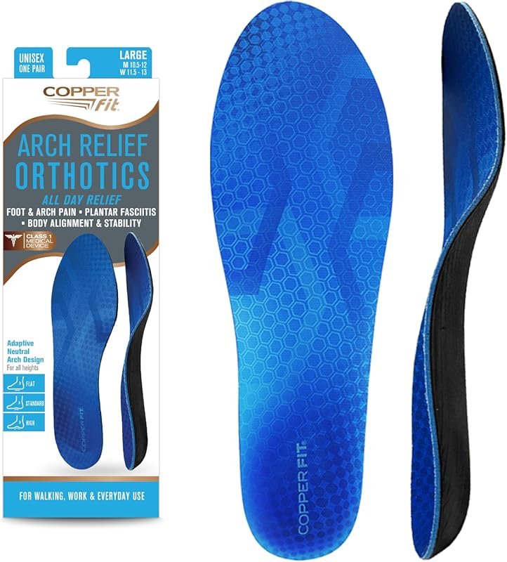 Copper Fit Arch Relief Orthotics