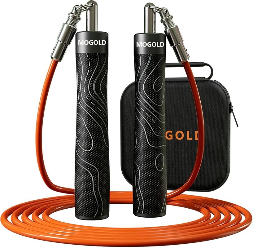 Weighted Interchangeable Grip Jump Rope