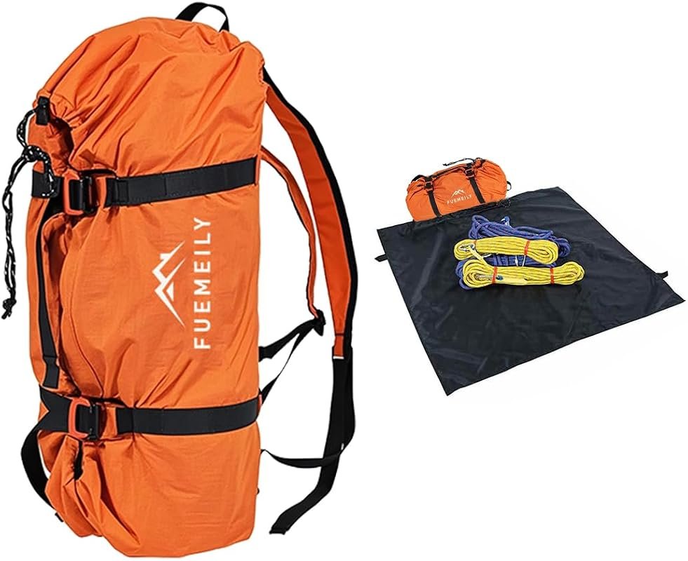 Large Capacity Folding Rock Climbing Rope Backpack