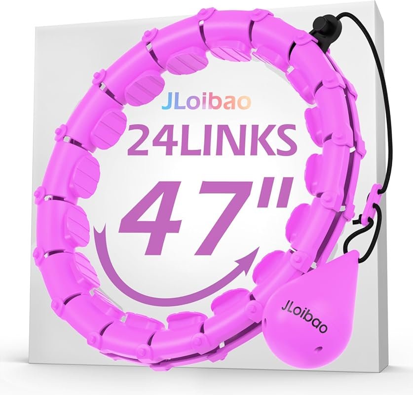 JLoibao Weighted Infinity Hula Hoop