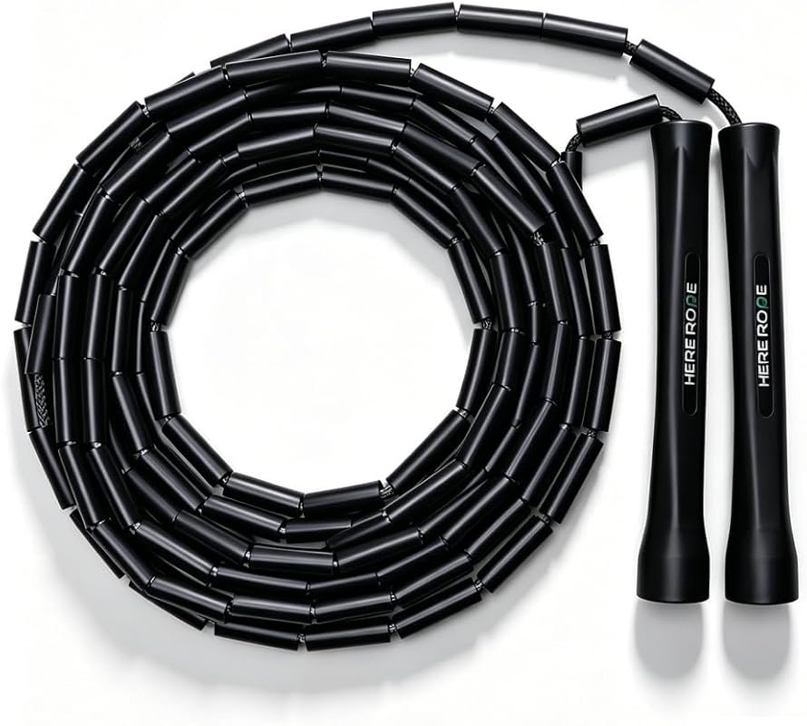 Hererope 10ft Adjustable Beaded Jump Rope