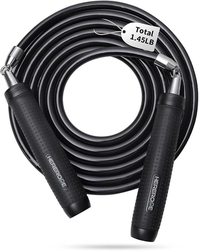 1LB Weighted Steel Cable Jump Rope