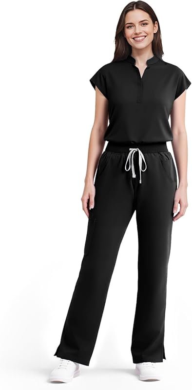Sleeveless Scrub Set