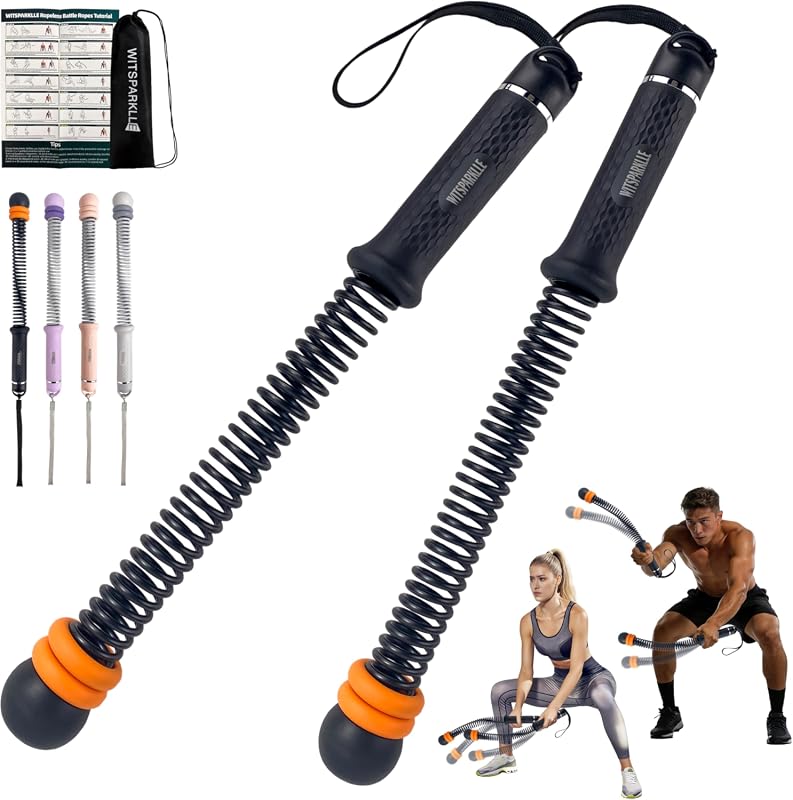 Adjustable Resistance Ropeless Battle Ropes