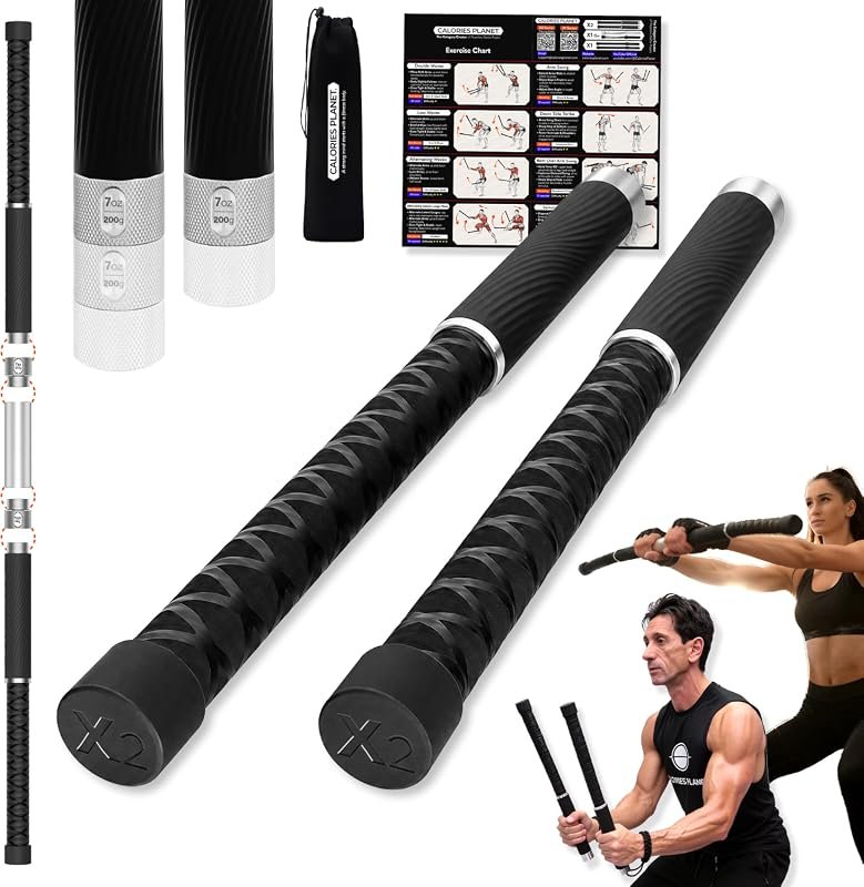 X2 Adjustable Weight Ropeless Battle Ropes with Dual-Form Design for P