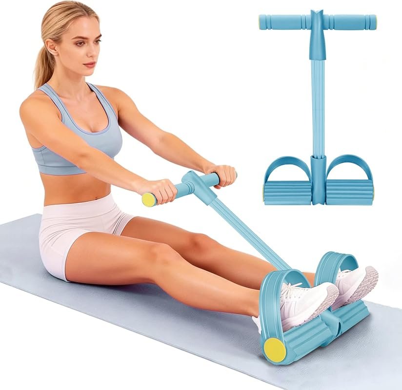 6-Tube Pedal Resistance Band