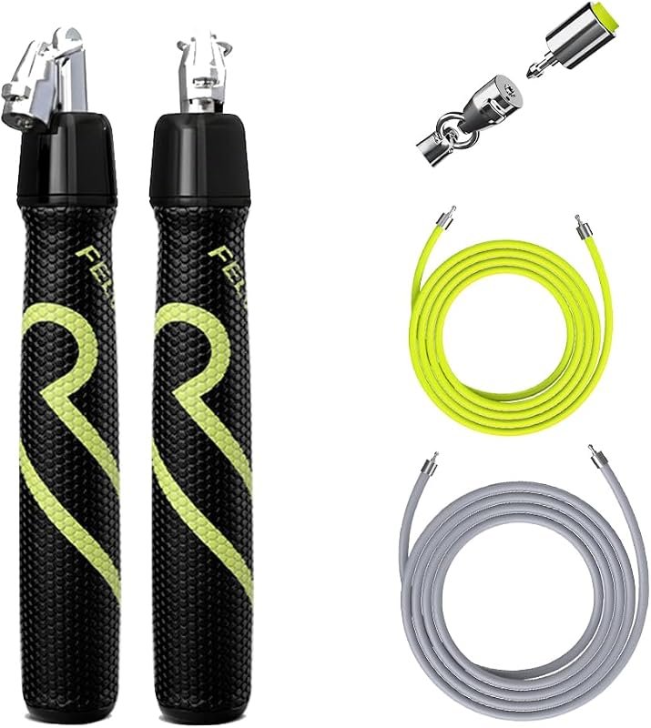 Weighted Interchangeable Jump Rope System