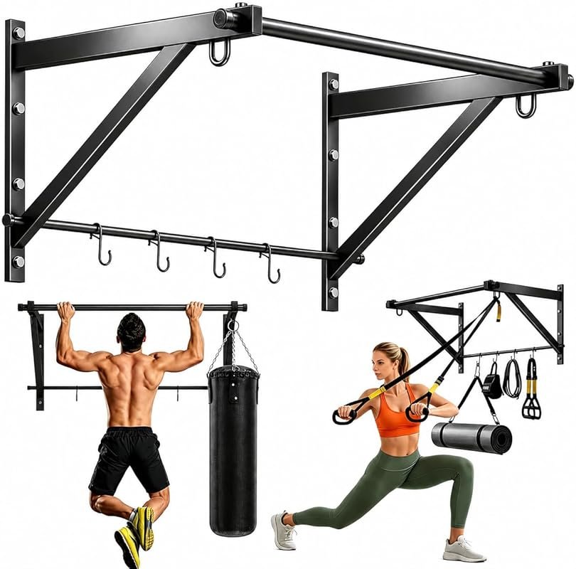 Adjustable Wall Mounted Pull Up Bar