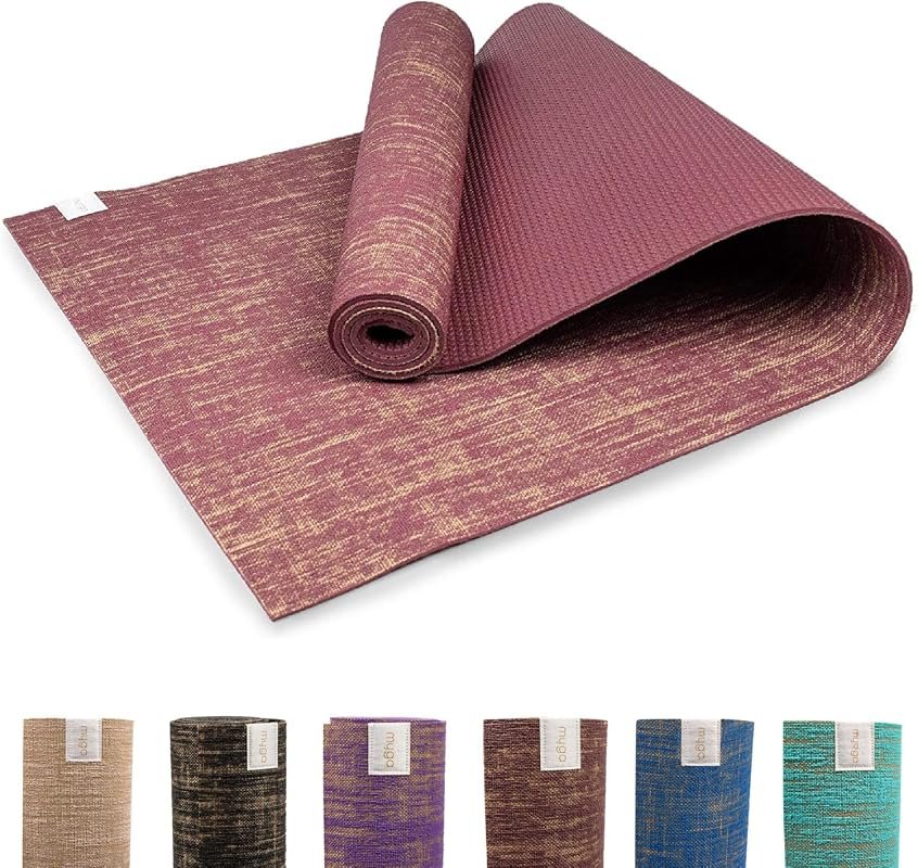 Myga Jute High-Performance Vegan Yoga Mat