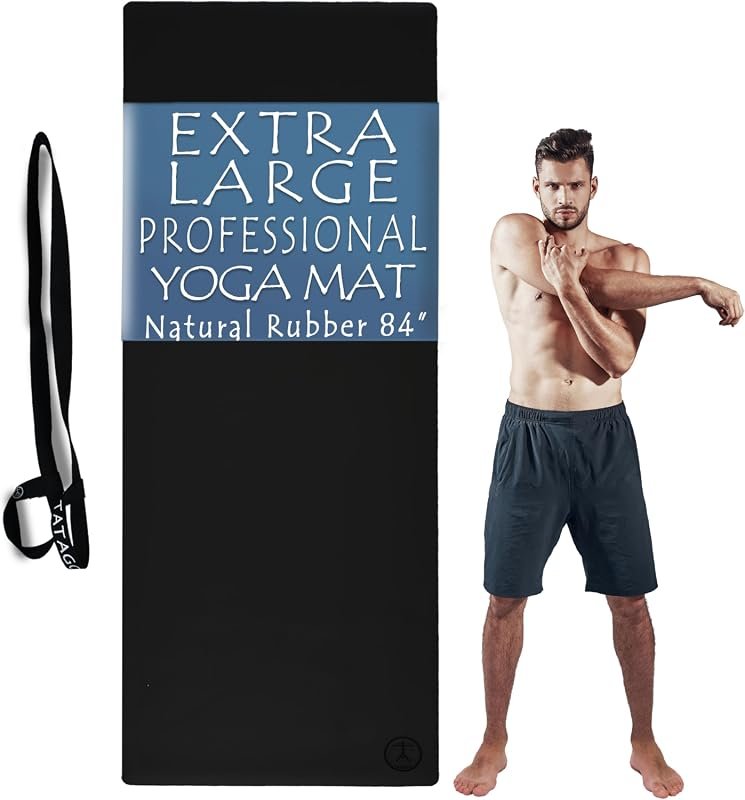 Tatago Natural Rubber Hot Yoga Mat