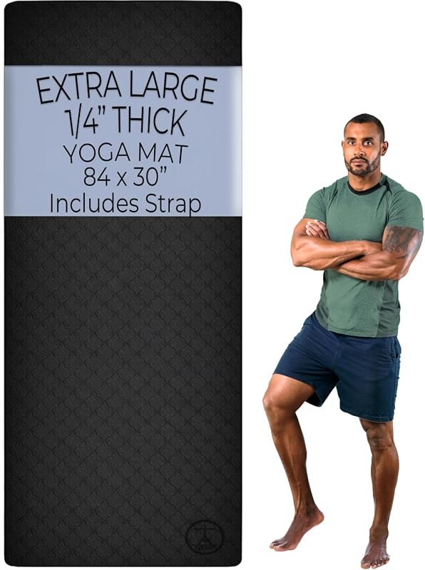 Tatago 10mm Extra Thick Extra Large Yoga Mat