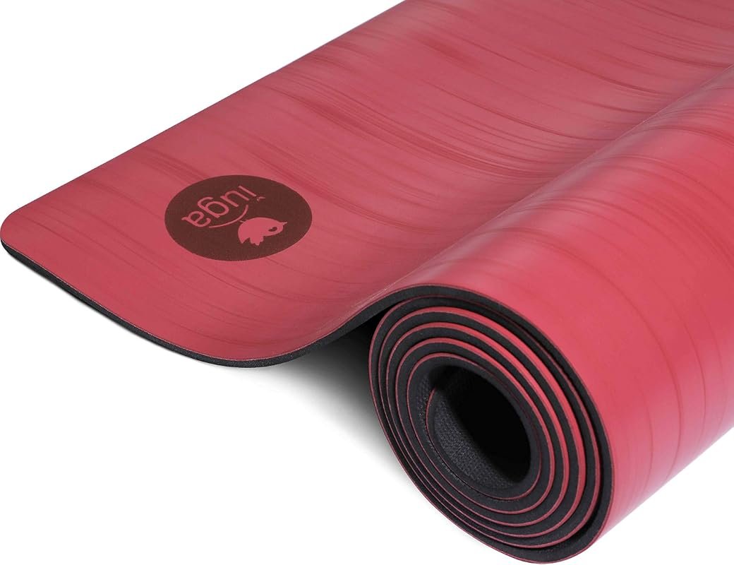 Pro Eco-Friendly Non-Slip 5mm Yoga Mat with Anti-Tear Surface, Carry S