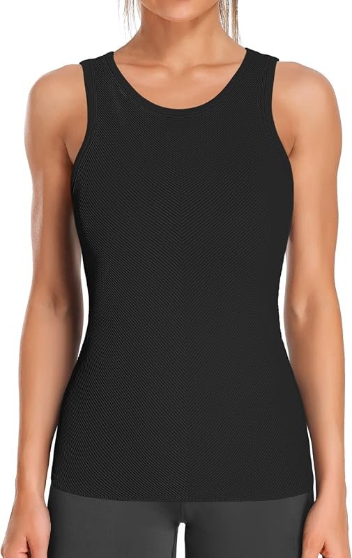 ATTRACO Ribflex Seamless Workout Tank