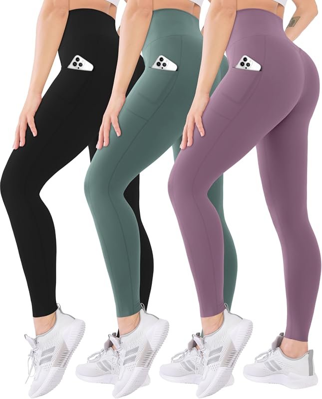 Blisset 3 Pack High Waisted Leggings