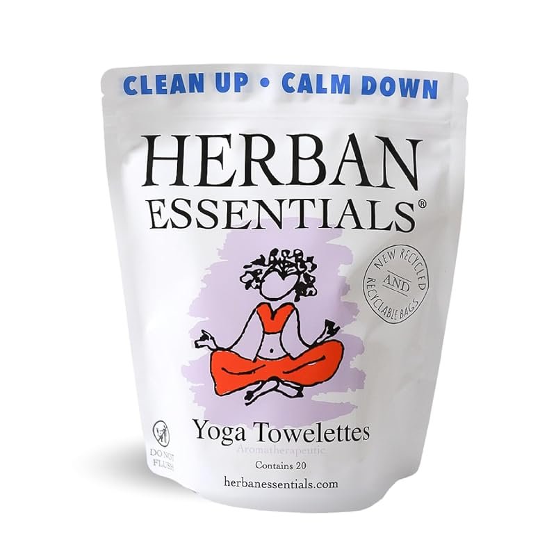 Herban Essentials Yoga Wipes