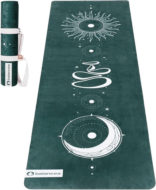 Suede and TPE Yoga Mat