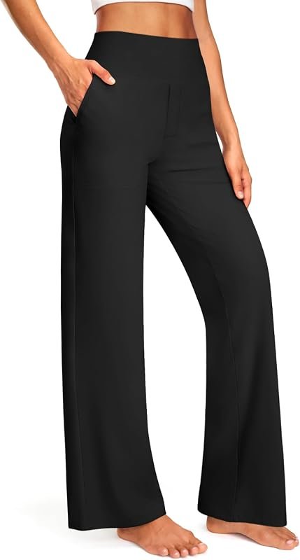 Blue Breath Wide Leg Yoga Pants