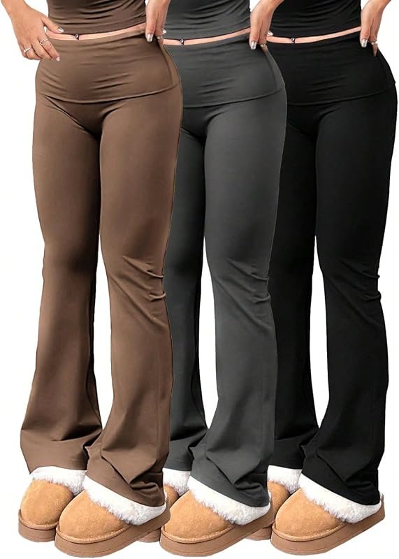 3-Piece Yoga Pants Set