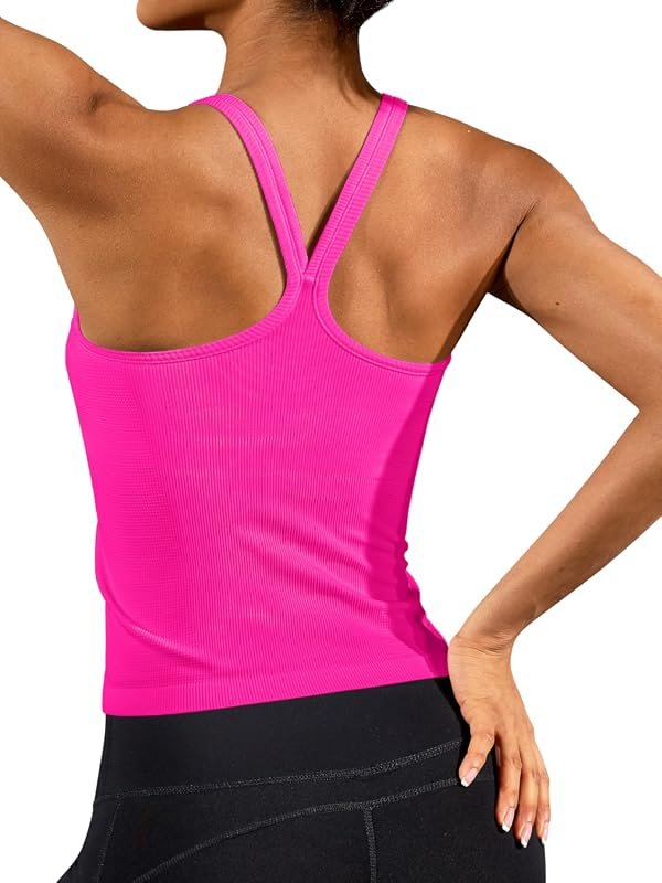 ATTRACO Ribflex Built-in Bra Tank