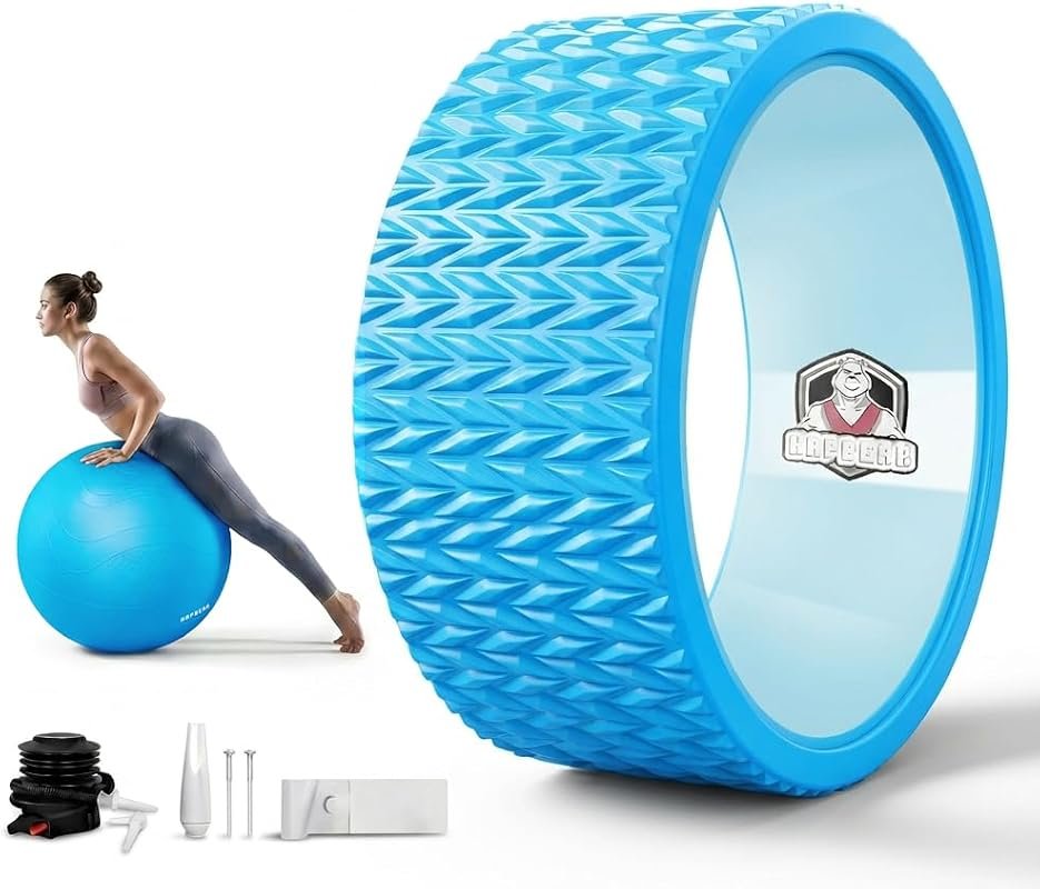 HAPBEAR Yoga Wheel Set