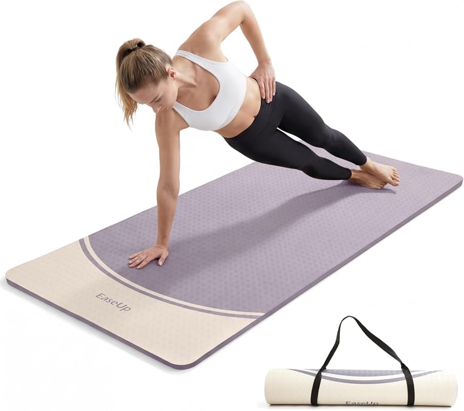 EaseUp 10mm Extra Wide Yoga Mat