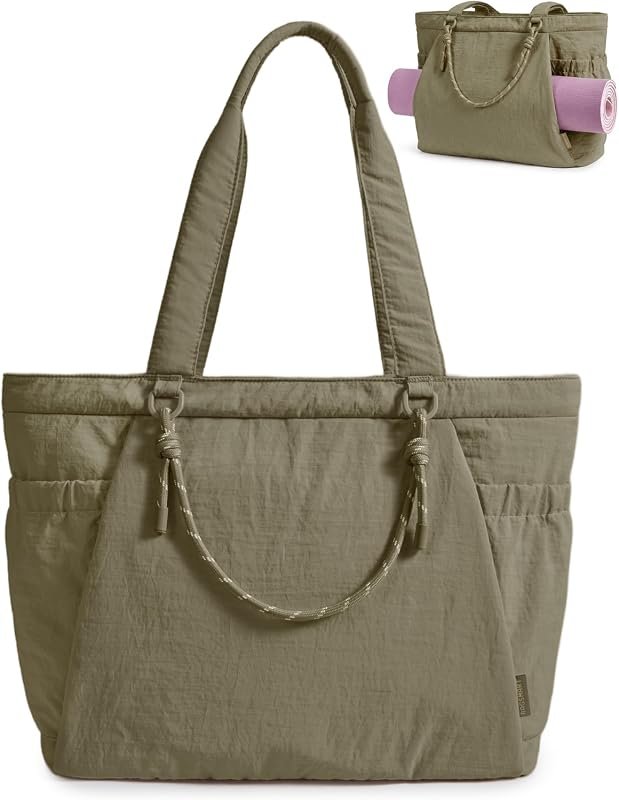 BAGSMART Yoga Pilates Tote Bag