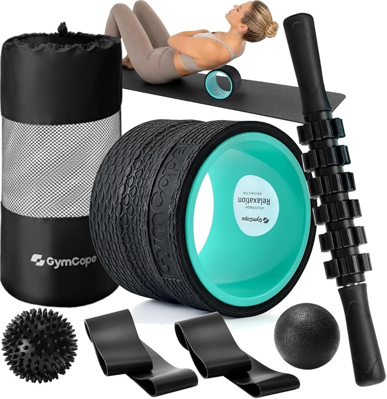 GymCope 5-in-1 Foam Roller Set