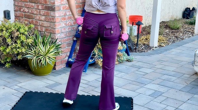 best straight leg yoga pants with pockets