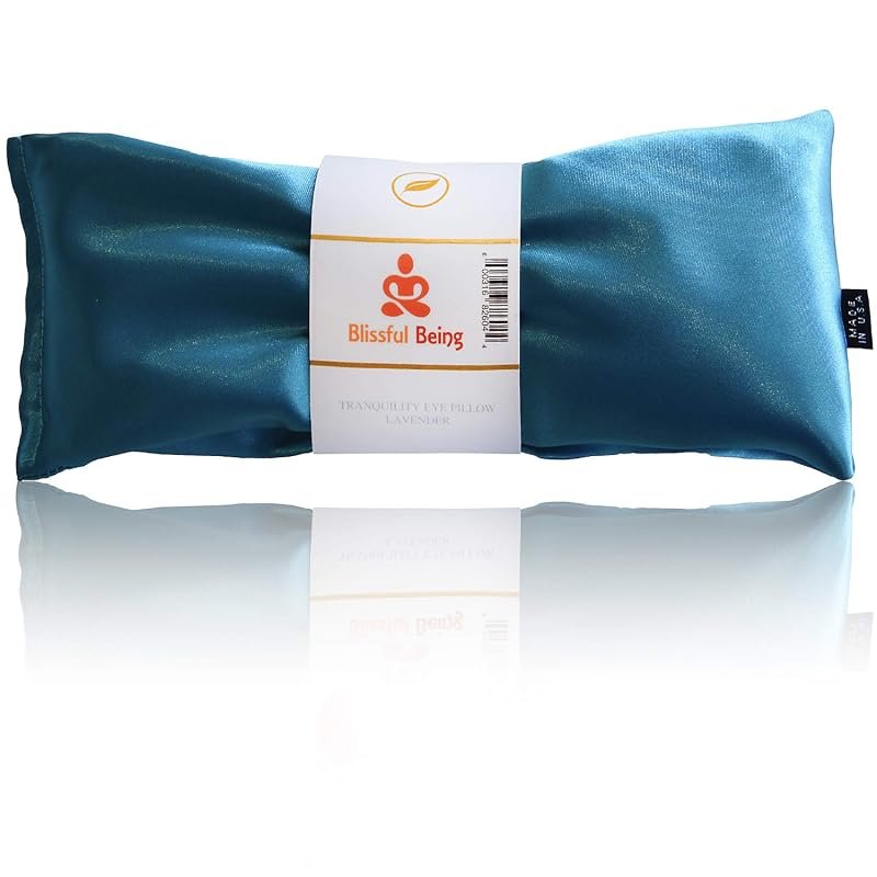 Lavender Weighted Satin Eye Mask