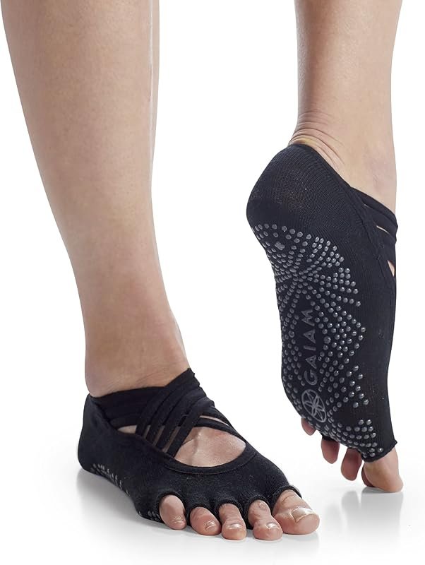 Gaiam Grippy Studio Yoga Socks