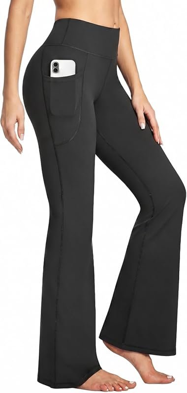 Heathyoga Wide Leg Yoga Pants