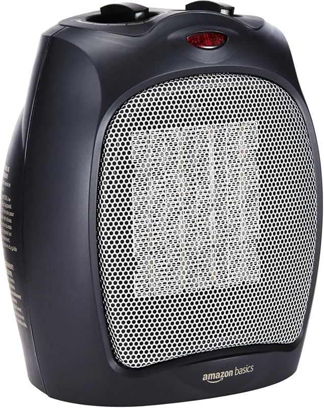 Amazon Basics 1500W Portable Ceramic Space Heater