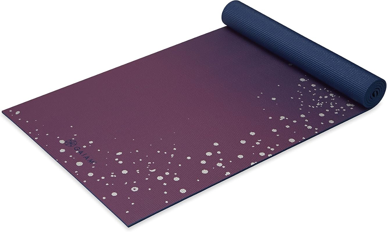 Gaiam Premium 6mm Printed Mat