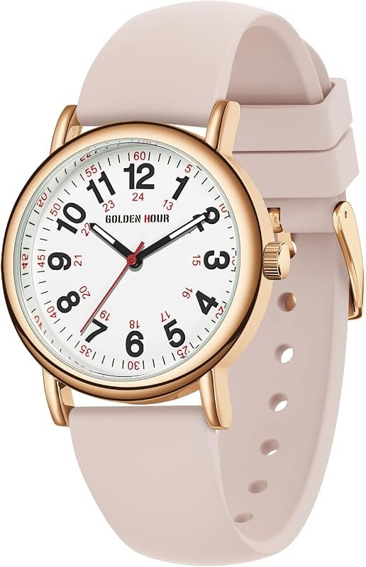 GOLDEN HOUR Waterproof Nurse Watch