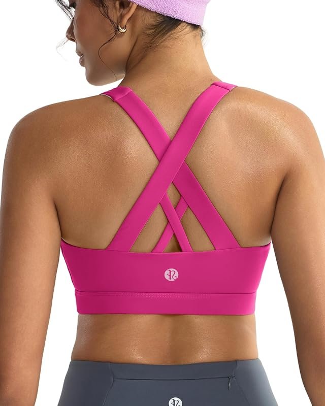RUNNING GIRL Strappy Sports Bra