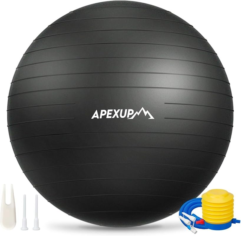 APEXUP Anti-Burst Exercise Yoga Ball