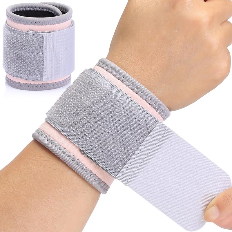 AMYONE Wrist Brace 2-Pack for Carpal Tunnel and Pain Relief, Adjustabl