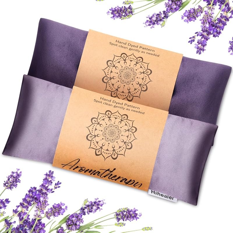 Hihealer Weighted Lavender Eye Pillow