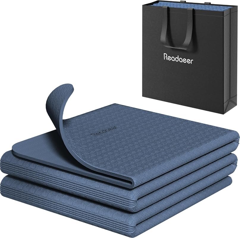 Readaeer 6mm Thick Foldable Yoga Mat