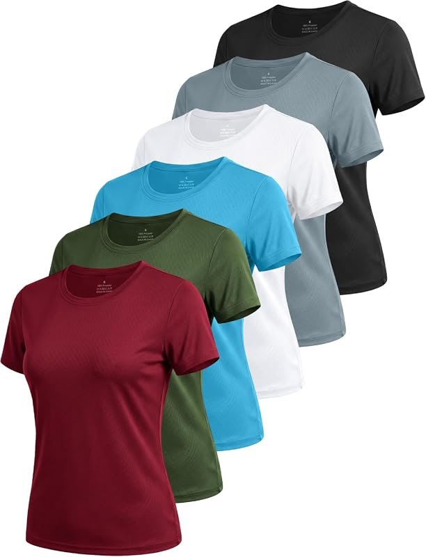 6 Pack Athletic T-Shirts