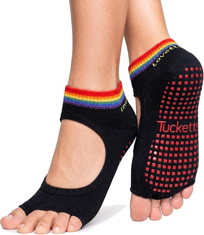 Allegro Patented Toeless Grip Socks