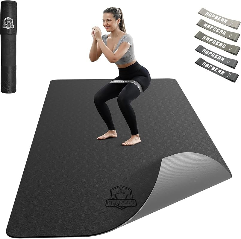 HAPBEAR Large Yoga Mat