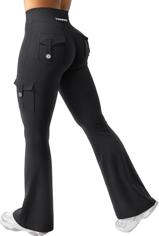 YEOREO CoreFlex Flare Workout Leggings