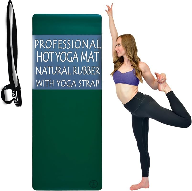 Tatago Professional Natural Rubber Yoga Mat