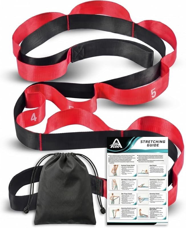 Acozycoo 10-Loop Stretching Strap