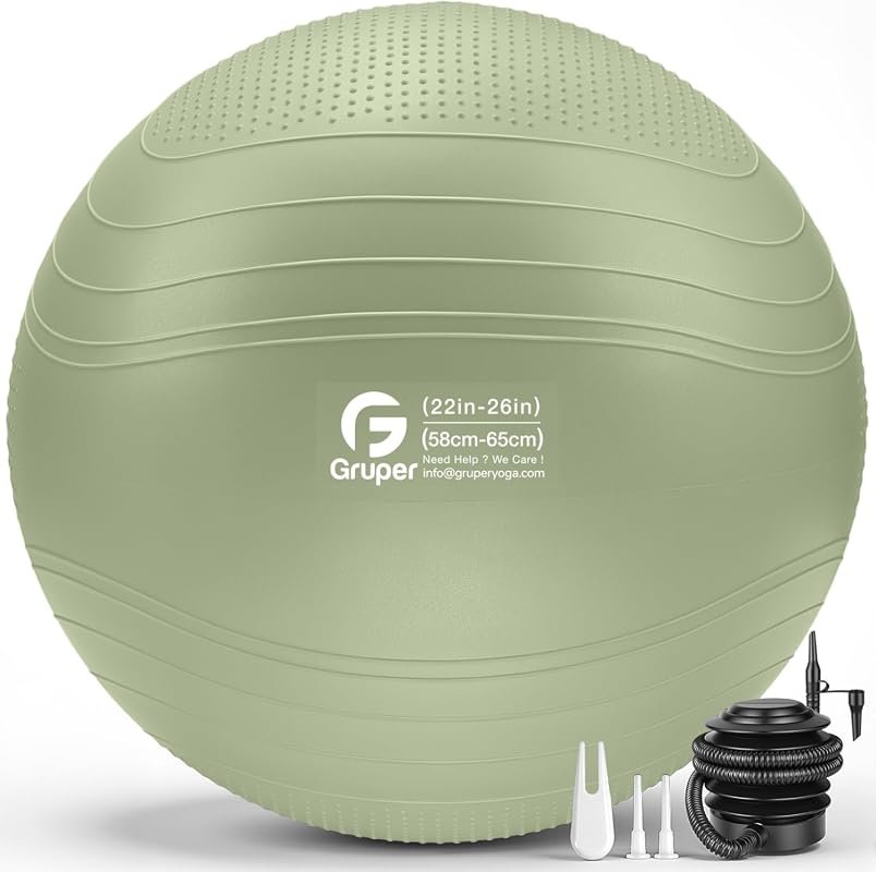 Gruper Yoga Exercise Ball