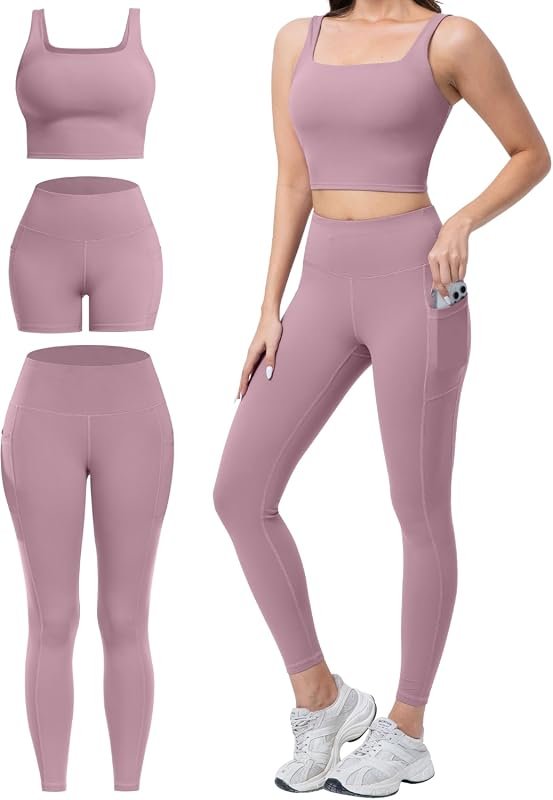 3 Piece Women's Workout Set