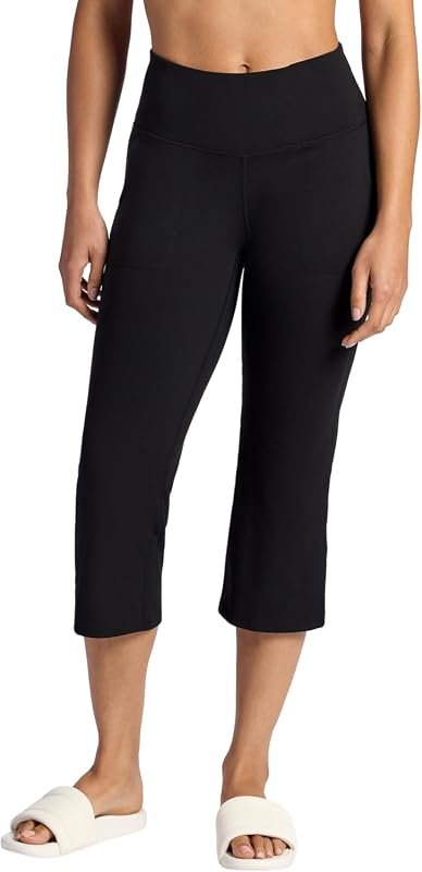 Gaiam Women's Wide Leg Crop Legging