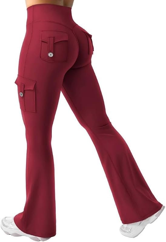 Women’s Workout Flare Pocket Leggings