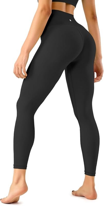 Buttery Soft Second-Skin High Waisted 7/8 Leggings for Women, Stretchy